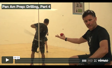 Coach Cliff Swain - Racquetball Instructional Video series