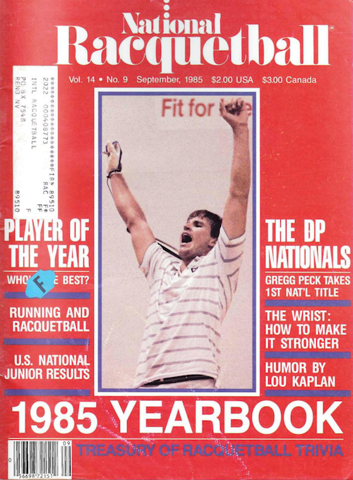 National Racquetball - Sept 1985