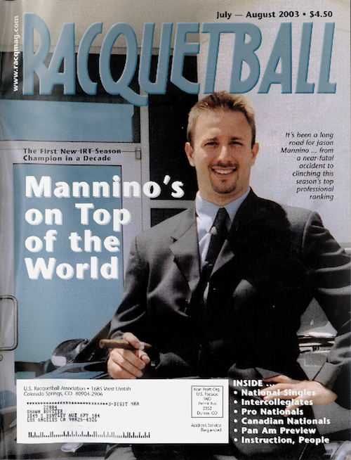 Racquetball Magazine - July/Aug 2003