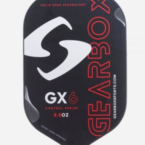 Gearbox Pickleball GX6 Red Control 8.5 oz